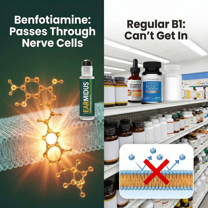4. The B vitamin I'd already tried for my tinnitus was the wrong form.